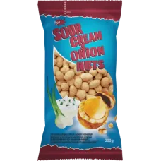 Jega - Sourcream and Onion Flavour Peanuts 200g