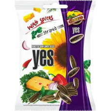 Y.E.S. - Roasted sunflower seeds with spices (cheese flavour) 90g