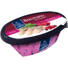 Bocmano - Herring Fillet with Beetroot in Mayonnaise Sauce 300g