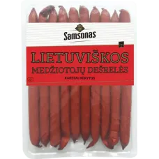 Samsonas - Lietuviskos Medziotoju Hot Smoked Sausages 530g