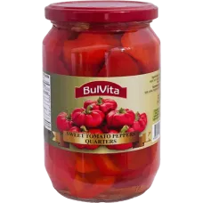 Bulvita - Sweet Tomato Peppers Quarters 680g