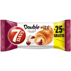 7 Days - Double Vanilla and Sour Cherry Flavour Croissant 110g