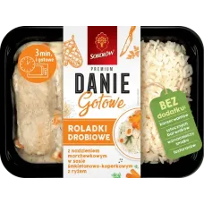 Sokolow - Poultry Rolls with Carrot 360g