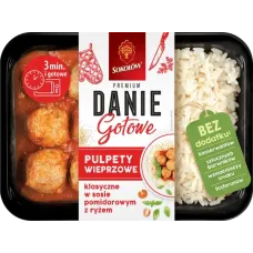 Sokolow - Pork Meatballs in Tomato Sauce with Rice 360g