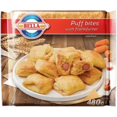 Bella - Mini Puff Pastry with Frankfurter 480g (15x32g)