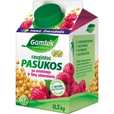 Gamtos - Fermented Buttermilk with Rapsberry and Flax Seed 500g