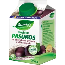 Gamtos - Fermented Buttermilk with Prunes and Wheat Bran 500g