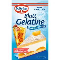 Dr.Oetker - Gelatin Leaves  / Gelatina foi 10g