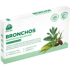 Acorus - Bronchos Lozenges with Sage N12 Food Supplement 30g