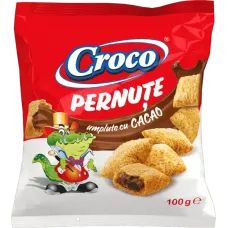 Croco - Cereal Pillows with Cocoa Filling 100g