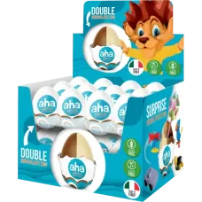 Aha - Zoo Milk Chocolate Egg with Surprise Toy 20g