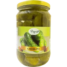 Papa - Gherkins 680g