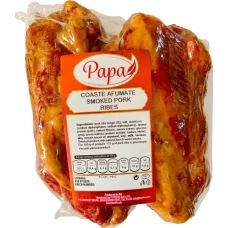 Papa - Smoked Pork Ribs kg ~0.6-0.8kg / Coaste Afumate