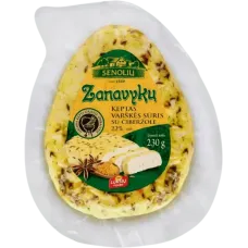 Luksiu Pienine - Zanavyku Fried Curd Cheese with Turmeric 230g