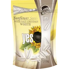 Y.E.S. - White Roasted & Salted Sunflower Seeds 220g