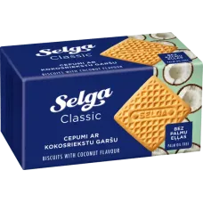 Selga - Coconut Flavour Biscuits 180g