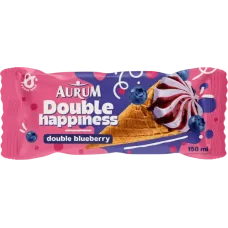Aurum - Double Happiness Vanilla Ice Cream with Blueberry 150ml