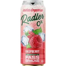 Volfas Engelman - Radler Non Alco with Raspberry Juice 500ml Can