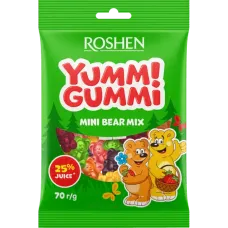 Roshen - Yummi Gummi Mini Bear Mix 70g