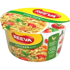 Reeva - Instant Noodles with Chicken Flavour in Cup 75g