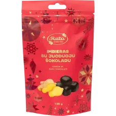 Ruta - Ginger in Dark Chocolate 120g