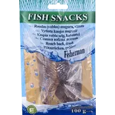 Fisherman - Dried Roach Back 100g