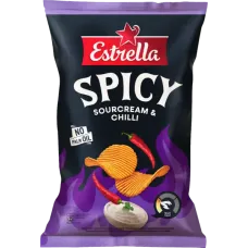 Estrella - Sourcream and Chili Chips 115g