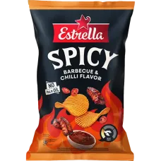 Estrella - Chips Spicy BBQ Taste 115g
