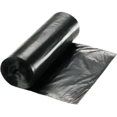 Roll of 20s Strong Black Bin Bag pcs