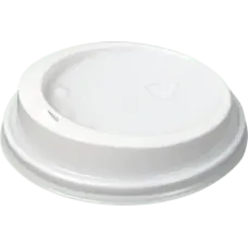 Premier Grade Baggase Lid with Sipper Hole 360ml