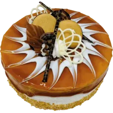Cake World Bakery - Caramel Eclair Cake (~1.5kg) pcs