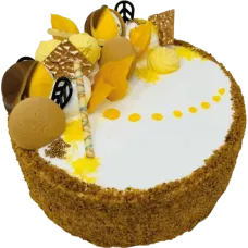 Cake World Bakery - Round Honey Cake Frozen (~1.2kg) pcs