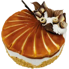 Cake World Bakery - Round Snickers Cake Frozen (~1.4kg) pcs