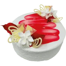 Cake World Bakery - Round Raspberry Cake Frozen (~1.1kg) pcs