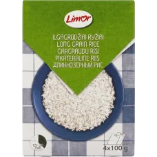 Limor - Rice Long Grain 4x100g