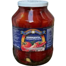 Teshchiny Recepty - Tomato with Dill and Garlic Nechenskije 2650ml