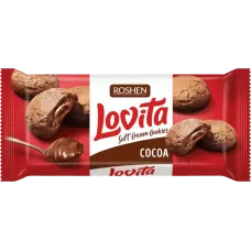 Roshen - Lovita Soft Cream Cookies Cacao 127g
