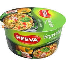 Reeva - Instant Noodles Vegetable Flavour 75g Cup