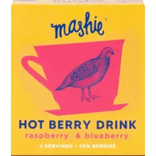 Mashie - Raspberry and Blueberry Puree for Tea 4x40ml