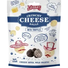 Dziugas - Balls of Crunchy Dried Cheese with Truffles 40g