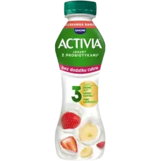 Activia - Strawberry Banana Yoghurt Drink 280g