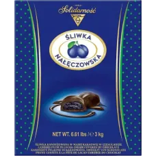 Solidarnosc - Sweets Plum in Chocolate 3kg