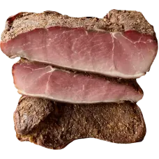 Joniskio Mesine - Kaimiskas Pork Ham Cold Smoked kg (~500g)