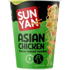 Sun Yan - Asian Style Cup Noodles Chicken Flavour 65g