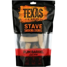 Kamado - Texas Club Rum Barrel Smoking Chunks 500g