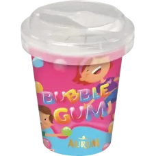 Aurum - Bubble Gum Flavoured 2 Coloured Ice Cream in Plastic Cup 150ml