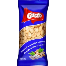 Gusto - Roasted and salted peanuts 45g