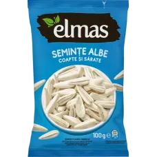 Elmas - Salted, Roasted & Striped Sunflower White Seeds 100g