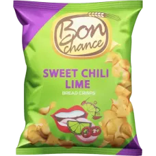 Bon Chance - Bread Chips Sweet Chili and Lime Flavour 120g