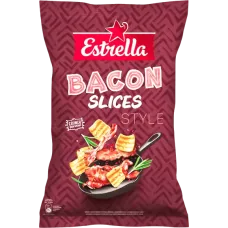 Estrella - Crispy Wheat Snacks with Taste of Bacon 110g